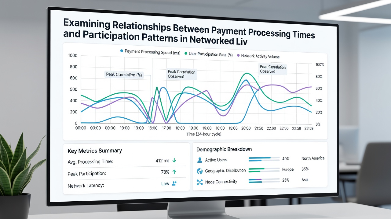 Graph overlay on live poker interface displaying payment processing duration versus player activity levels